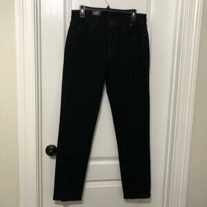 Hurley Men's Jeans Size 30 Black Denim‎ Stretch Straight Flat Fronts Slim Fit
